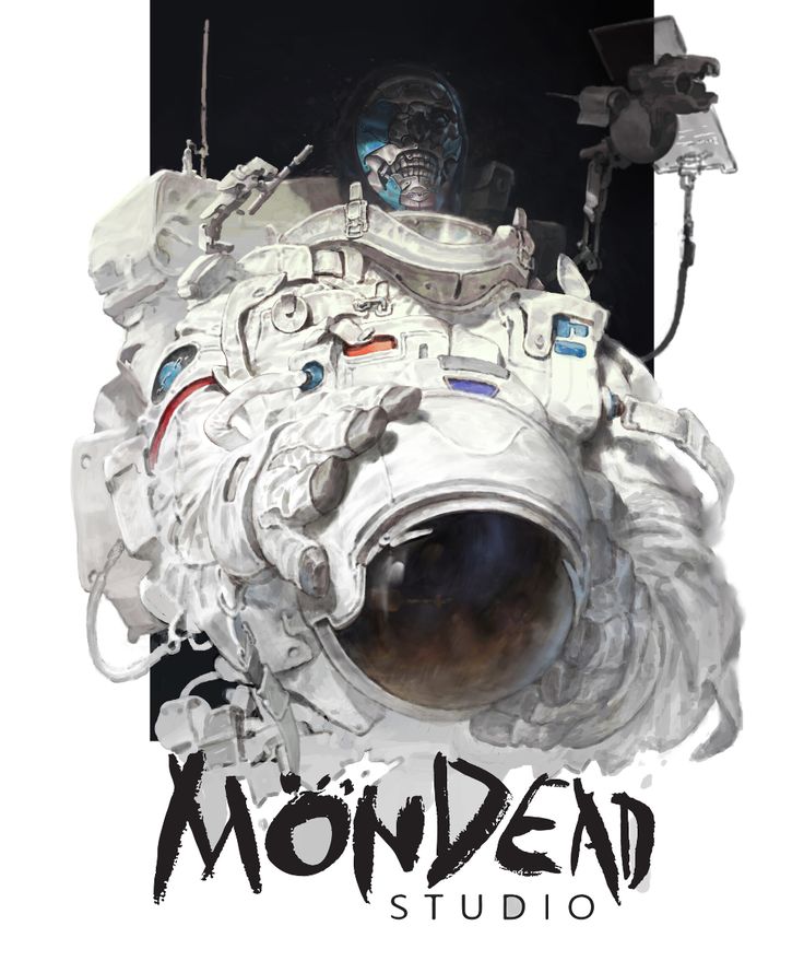 the image is a digital art illustration that depicts an astronaut with a skull face wearing a white space suit. the astronaut is floating in space and appears to be looking at the viewer. the background is dark and the astronaut's helmet is open, revealing the skull underneath.  the image is created in a style that is both realistic and fantastical. the astronaut's skull face and the dark background create a sense of mystery and suspense, while the astronaut's floating position and the bright lights of the helmet give the image a sense of otherworldliness.  this illustration is a great example of a powerful and evocative piece of art.