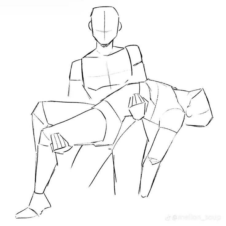 a simple outline drawing of a man and woman leaning on each other. the man has his arm around the woman, and the woman is leaning her head on his shoulder. the drawing is done in a simple style, with just the basic lines and shapes.