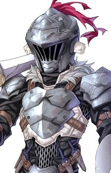 his image shows a warrior clad in silver plate armor.  their helmet completely obscures their face, leaving only a small portion of white fur visible beneath. a crimson plume adorns the top of the helmet. the warrior holds a sword in their left hand, the hilt partially obscured from view.  the image is brightly lit, highlighting the detail of the armor.