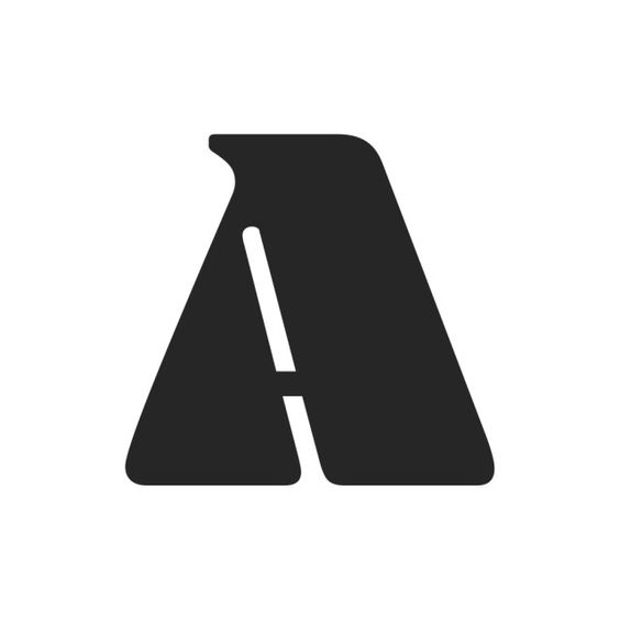 the letter a with a cut from top to bottom.