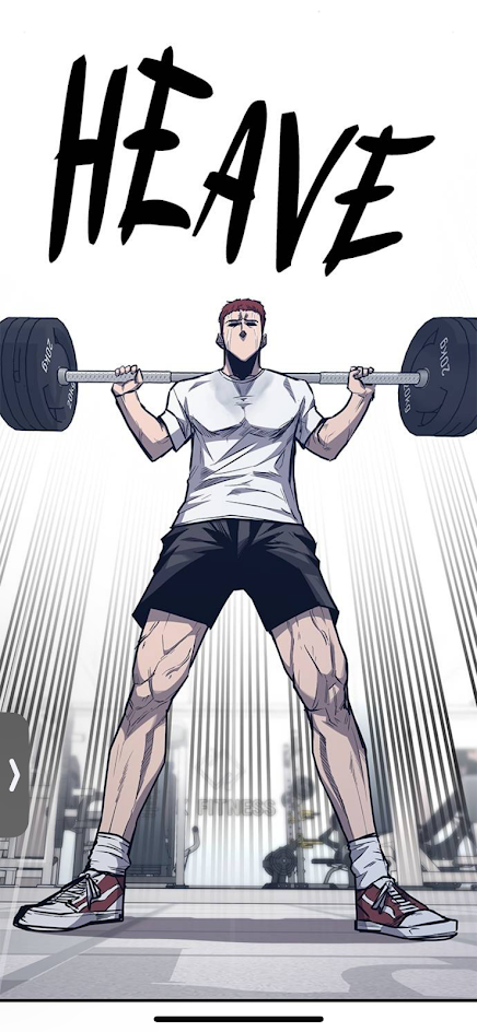 a man is shown lifting a barbell above his head. he is wearing a white shirt and black shorts. the barbell is labelled "heave". the caption on top reads "heave" and the caption below reads "express". this image shows a man in the gym doing a heavy lift. his expression is intense and determined as he strains to complete the lift. the image is a great example of the power and strength that can be achieved through weightlifting.