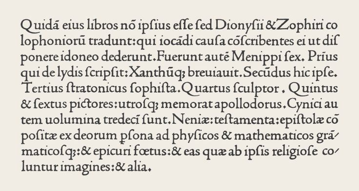 an image of a text from an ancient greek manuscript, possibly a book of philosophy or history. the writing is in an elegant, handwritten script, with careful formatting and punctuation. the paper appears to be aged parchment, yellowed with time. the text includes several names of authors, philosophers, and literary figures from ancient greece.