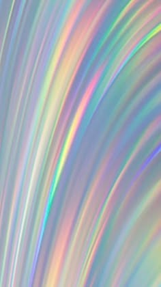 a closeup shot of iridescent, holographic foil with a rainbow gradient, creating a shimmering, abstract pattern. it is shiny and textured, with a soft, colorful glow that creates a sense of magic and wonder.