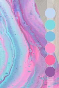this abstract art piece features a swirl of pastel pink, blue, and purple paints creating a marble like effect. it has a gentle, ethereal, whimsical, and dreamy quality.