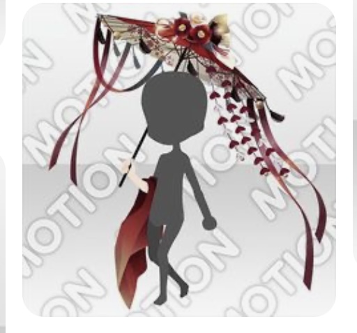 this is a 2d illustration of a red and white umbrella with red and white ribbons. there are red flowers and hearts on the umbrella.