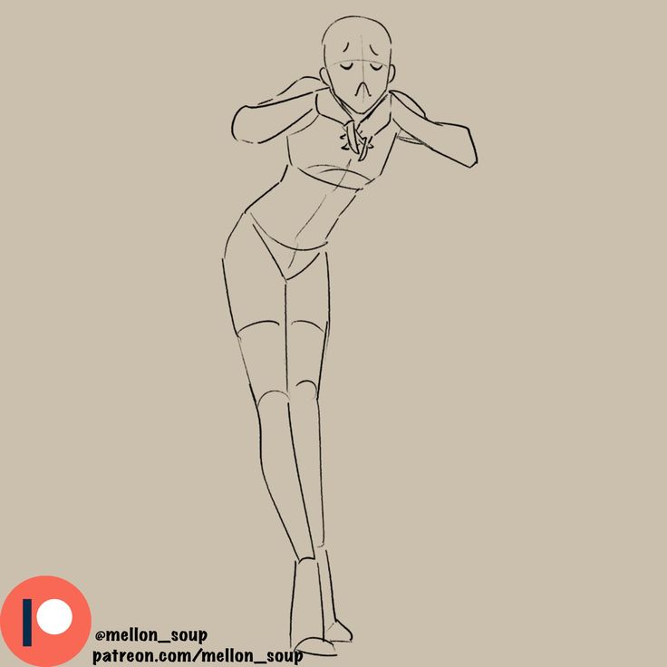 this is a line drawing of a female figure. the drawing is in the style of a sketch, with loose lines and a slightly unfinished look. the figure is drawn in a dynamic pose, with her arms raised and her head tilted. the drawing appears to be a gesture drawing, focusing on capturing the movement and flow of the body rather than precise anatomical detail.