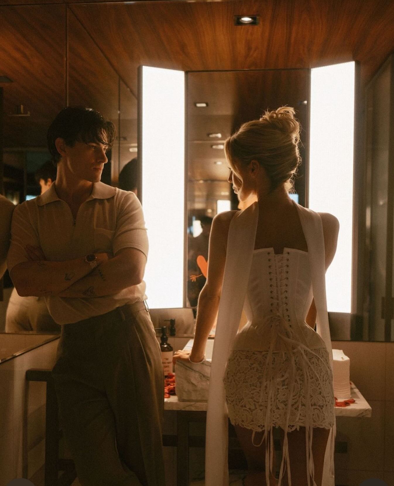 a man and woman