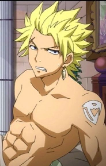 a muscular, shirtless anime character with blonde hair and a tattoo on his arm is giving an angry expression. he has a determined look on his face and his hair is spiky.  the character appears to be in a scene from an anime series or movie.  the background is blurred and appears to be inside a building.  the character is likely in a moment of intense emotion.  his tattoo is a prominent feature, indicating his allegiance to a particular group or power.  his musculature suggests strength and athleticism, which are common traits associated with anime heroes.  the combination of his appearance and expression creates a compelling image that evokes a sense of excitement and anticipation.