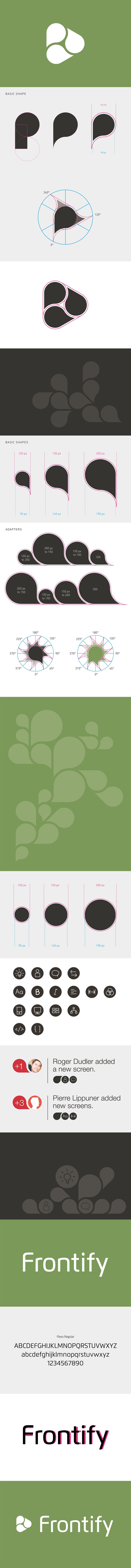 the image features a visually captivating composition of abstract shapes,  minimalistic typography and  geometric elements in a palette of green, white, and black. this  suggests a modern and sophisticated aesthetic. the use of negative space and clean lines contributes to a sense of order and clarity. the overall impression is of a  unique and compelling brand identity or concept.