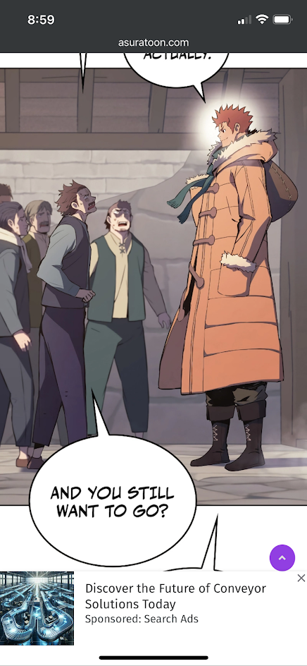 this is a scene from a comic. there are several men standing around, they look angry and frustrated, one of them is standing with his arms crossed, looking away from the other men. he has a lot of fur on his coat. there is a dialogue bubble above the group of men.