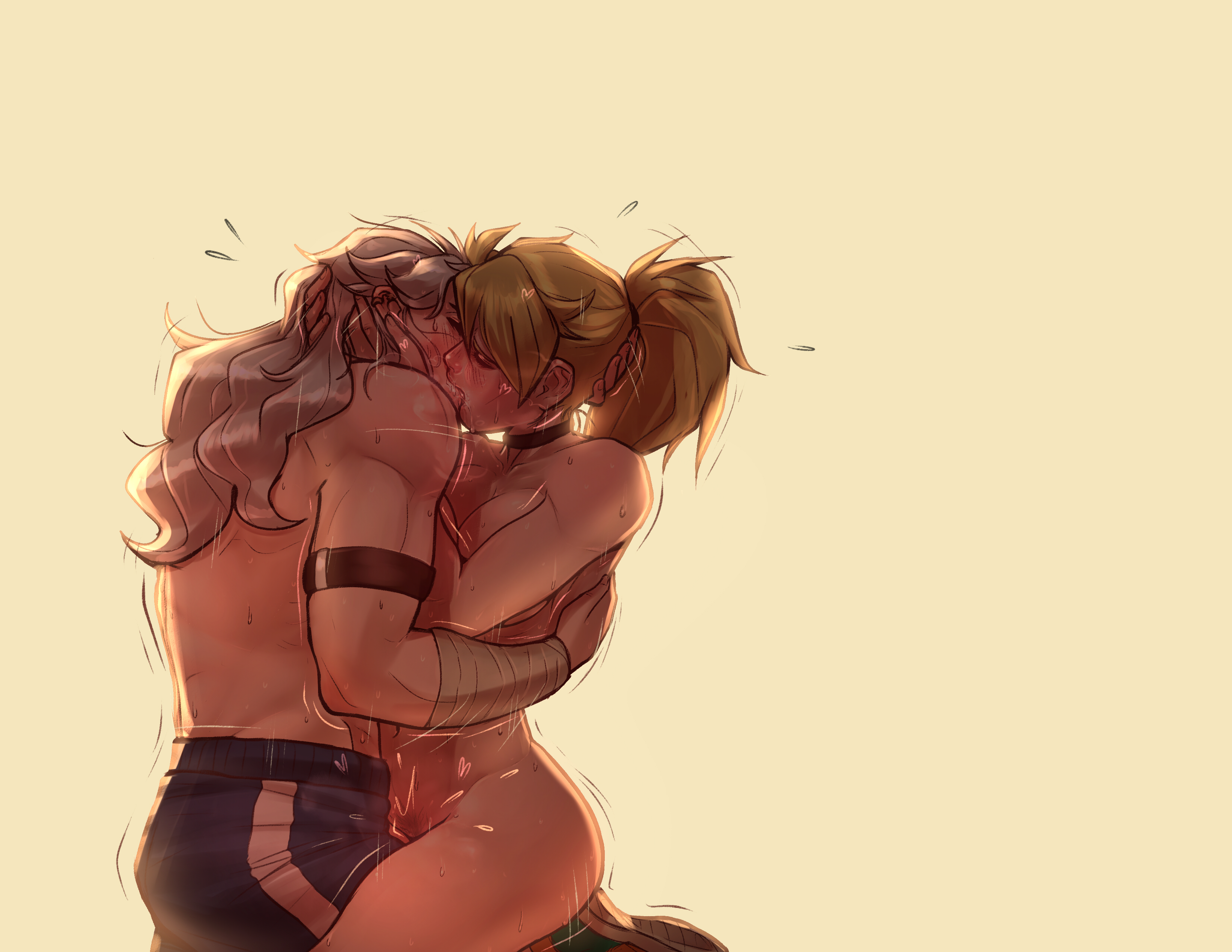 this is a digital illustration of an anime