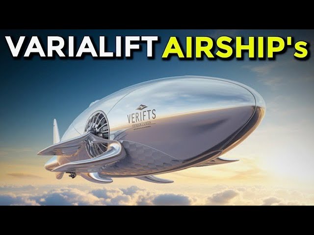 a silver, sleek, futuristiclooking airship, labeled "verifits," flies through a cloudy sky. the airship is designed with a long, slender body and a distinctive nose that resembles a beak. it has a winglike structure towards the rear of the aircraft, allowing it to maneuver through the air with precision. this image represents a vision of future transportation with a focus on efficient and stylish air travel.
