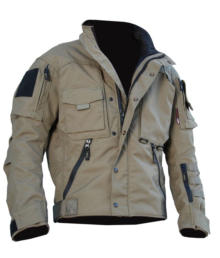 a close up shot of a men's brown jacket with a zipper, pockets, and a hood. the jacket is made of a thick, waterresistant fabric and has a relaxed fit. the jacket is perfect for cold weather and can be worn for a variety of activities, such as hiking, camping, or just running errands.