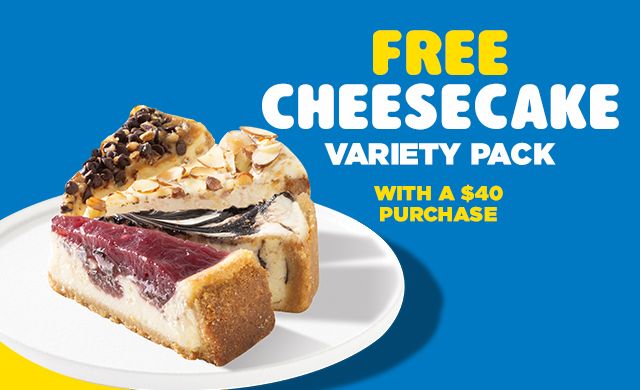 Get A Free Cheesecake