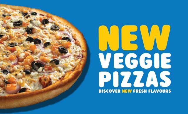 Four NEW Pizzas Are Here!