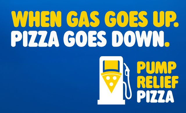 Gas Prices Rise. This Pizza Price Drops. 