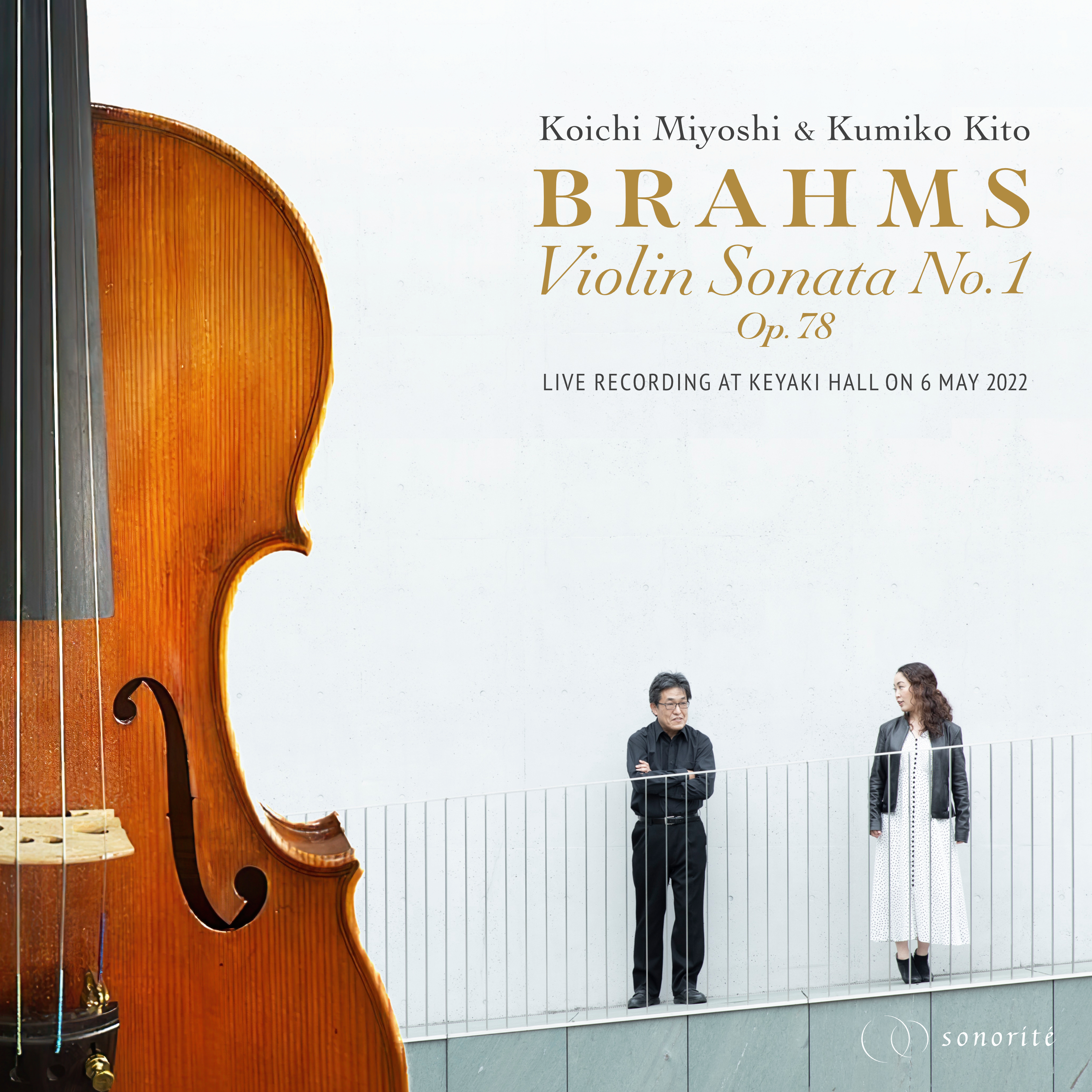 Brahms: Violin Sonata No.1 / 三好孝市・鬼頭久美子