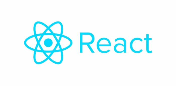 Reactのロゴと文字