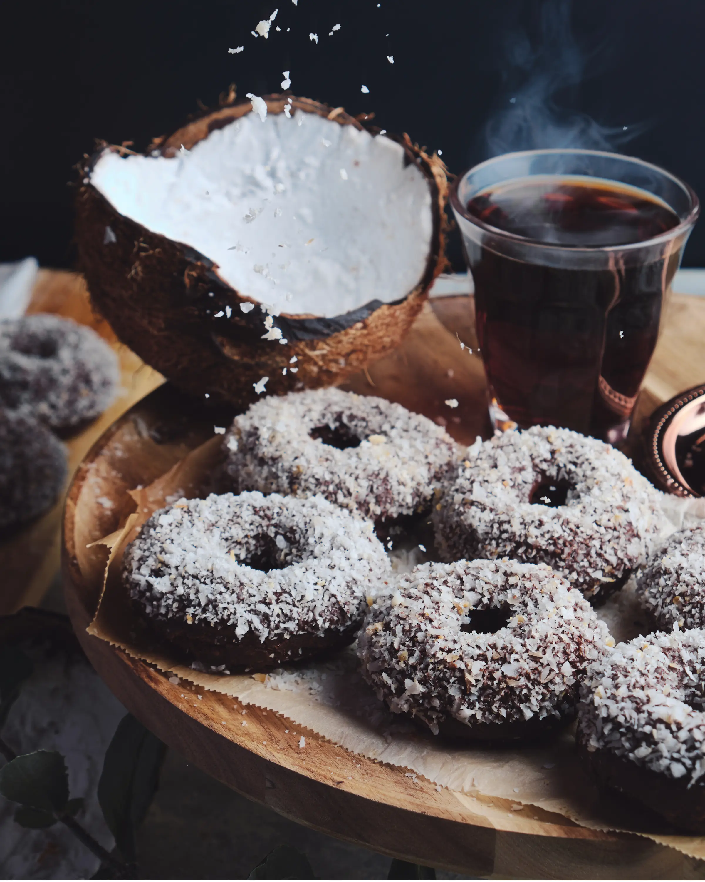 ココナッツのダブルチョコレートドーナツ | ohmycottie | 「料理を