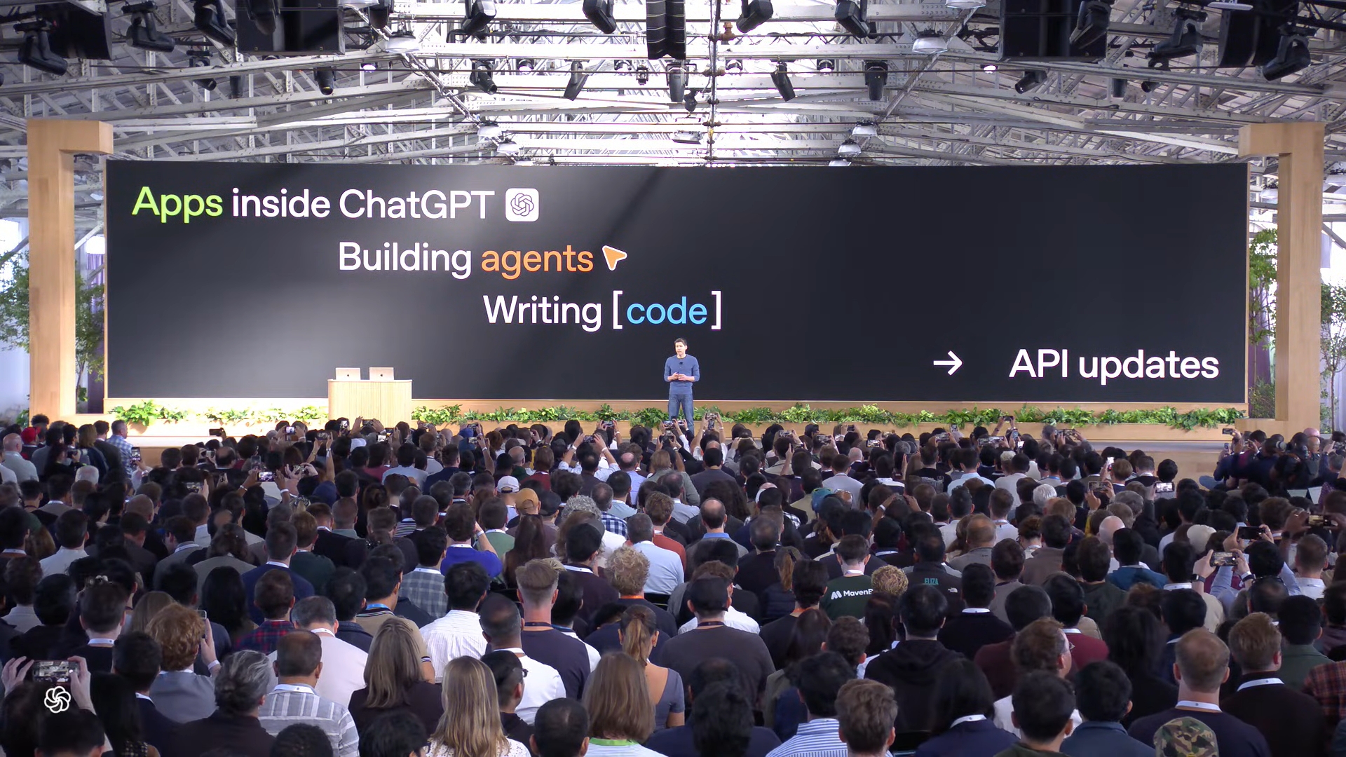 OpenAI DevDay 2025のステージの様子