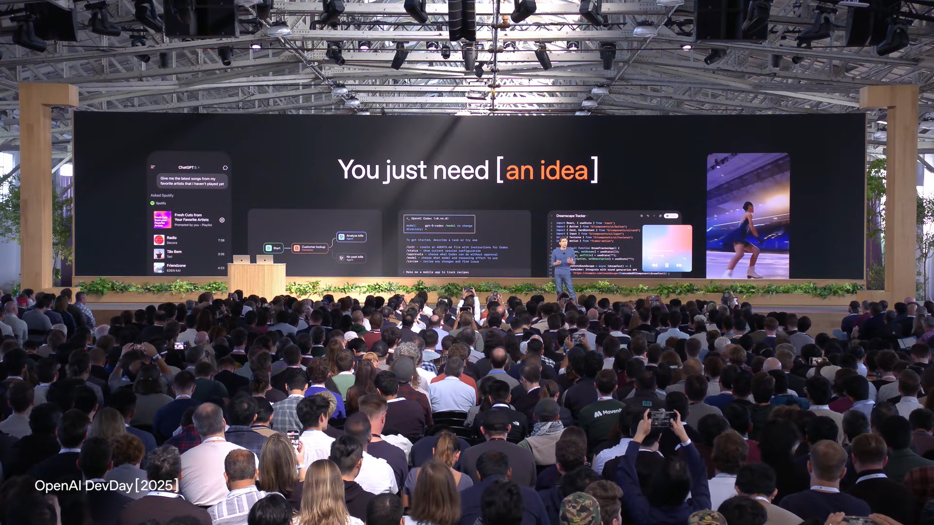 アイディアを実現するChatGPTのイメージ