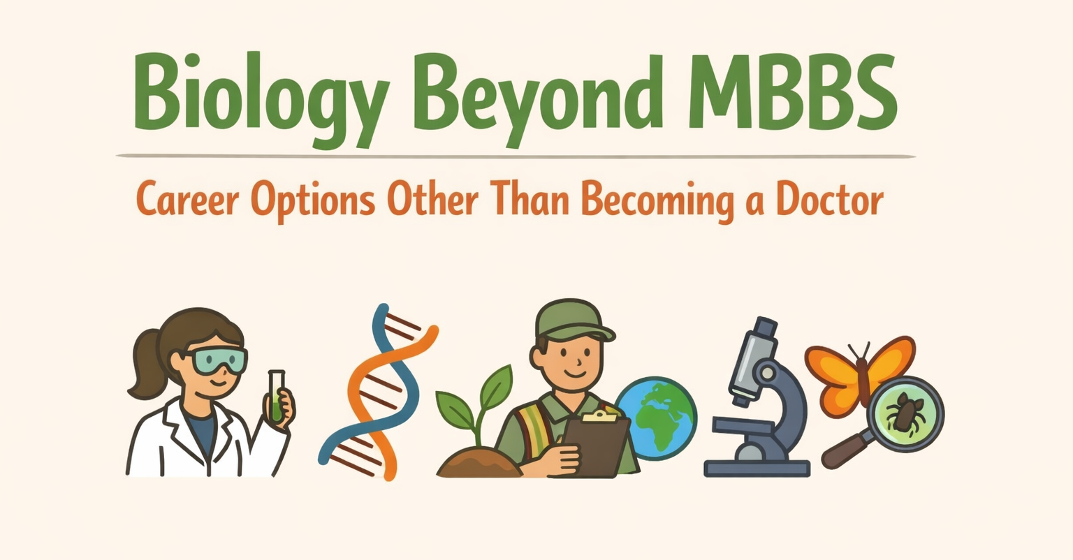 Biology Beyond MBBS: Carrer Options