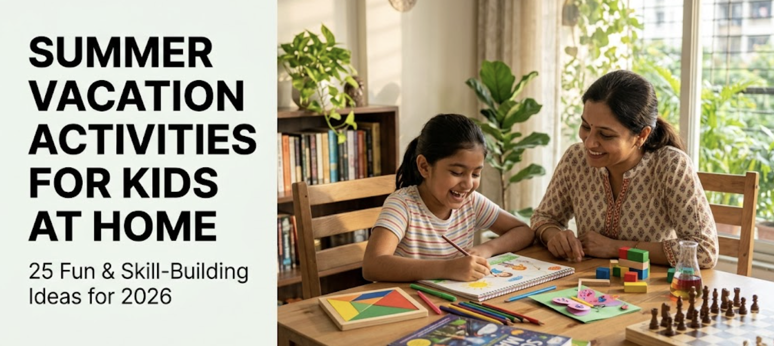 Summer Activities for Kids at Home