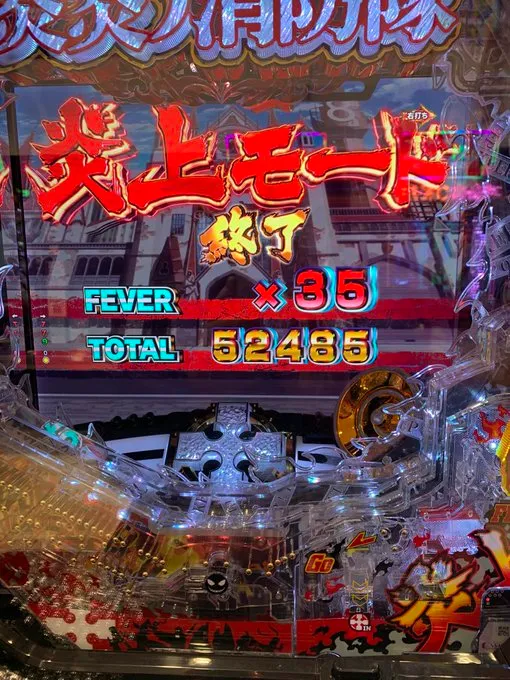 首領タコス Pフィーバー炎炎ノ消防隊の連チャン数