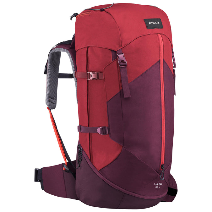 Decathlon Forclaz Women's MT100 Easyfit 50 L Backpacking Backpack