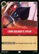 Card Soldier's Spear #134