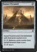 Sunset Pyramid #280