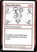 Mana Abundance #58