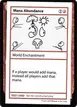 Mana Abundance #58