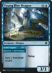 Young Blue Dragon // Sand Augury #138