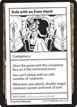Rule with an Even Hand #505