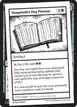 Yawgmoth's Day Planner #555