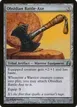 Obsidian Battle-Axe #144