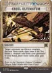 Cruel Ultimatum #40