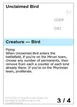 Unclaimed Bird #CU04