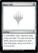 Black Tulip #UA01a
