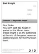 Bad Knight #UB02a