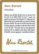 Alex Borteh Bio #ab0a