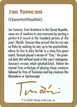 Jan Tomcani Bio #jt0a