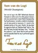 Tom van de Logt Bio (2001) #tvdl0a