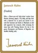 Janosch Kühn Bio 1997 #jk0a