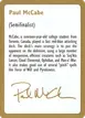 Paul McCabe Bio #pm0a