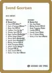 Svend Geertsen Decklist #sg0b