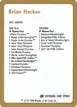 Brian Hacker Decklist #bh0b