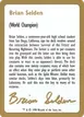 Brian Selden Bio #bs0a