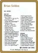 Brian Selden Decklist #bs0b